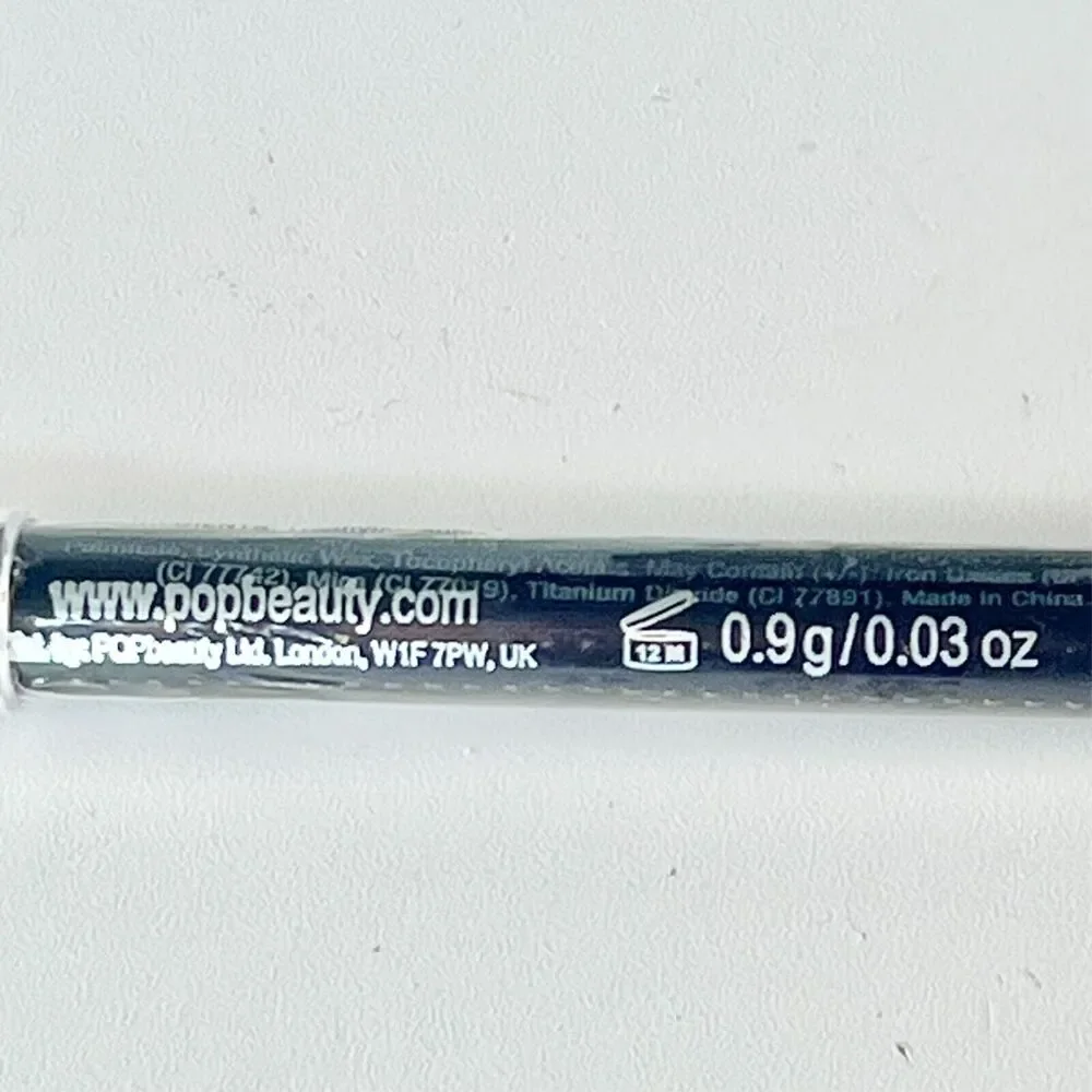Pop Beauty Kajal Pen Eyeliner Pencil w/ Brush Inky Purple Matte 0.03 oz .9g New